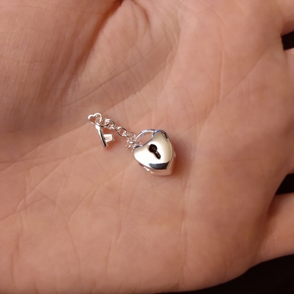 Pandora Jewelry Pandora Heart Lock And Key Charm Poshmark